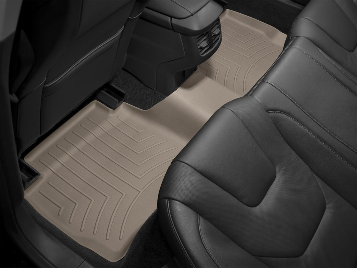 WeatherTech FloorLiner Custom Floor Mats For Front – Part 452931-450022 – TPE Black
