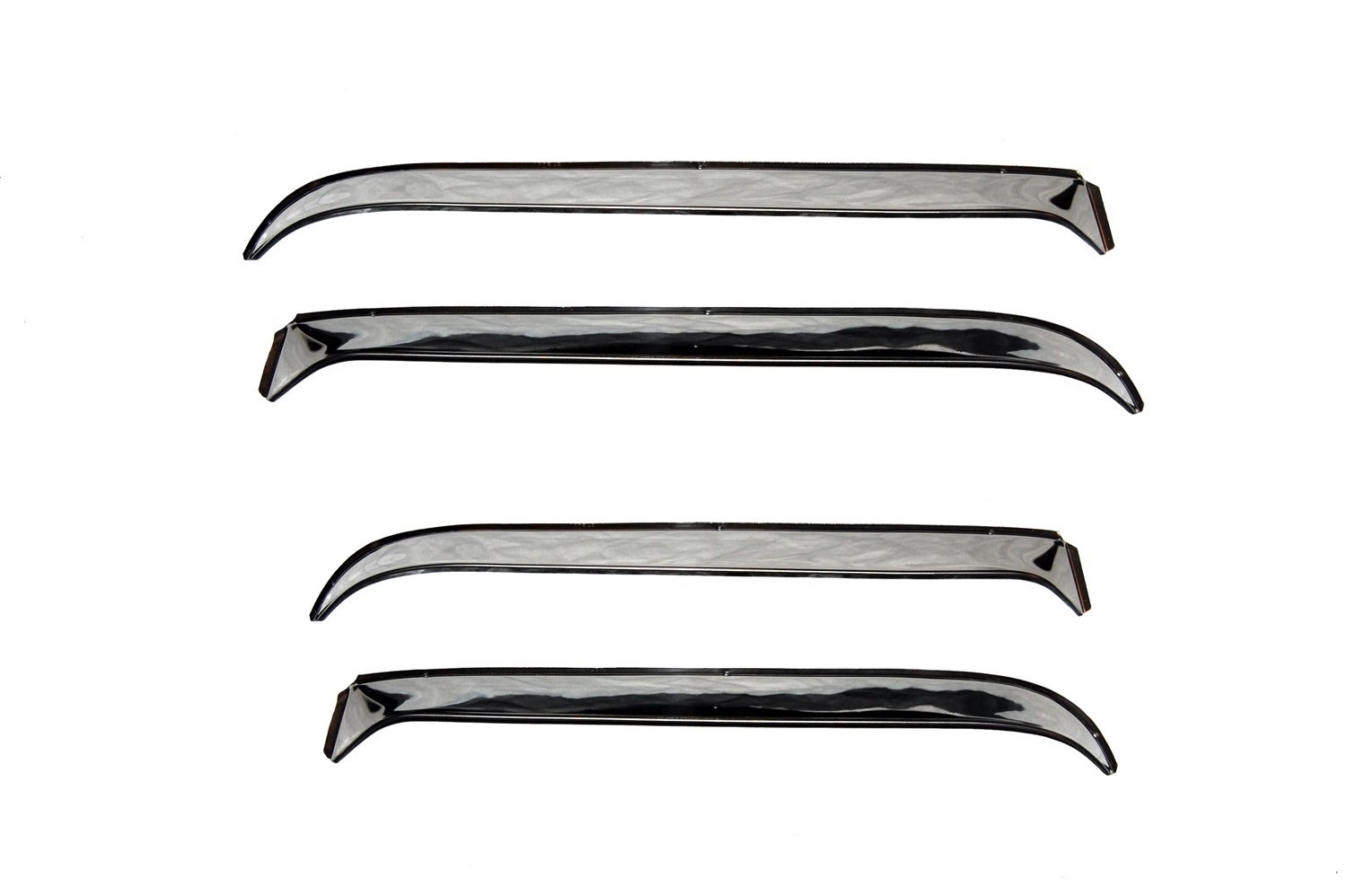 DSI Automotive - AVS Ventshade Deflector - 4 pc. - Stainless