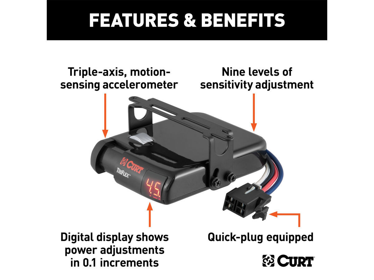 Adjusting trailer on sale brake controller