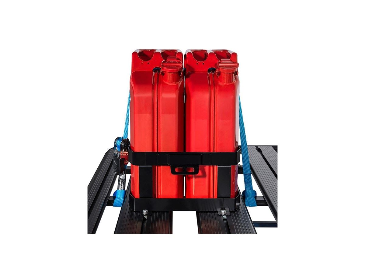 RhinoRack Double Jerry Can Holder Vertical 43151