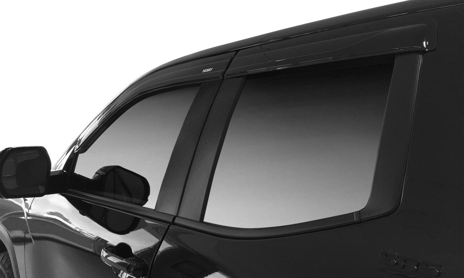 DSI Automotive Husky 2854126 Low Profile Ventvisor Side Window Deflector 4PC 23 24 Dodge Hornet