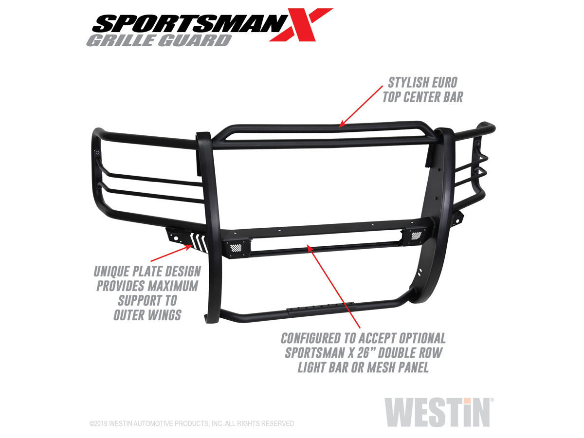 Westin Sportsman X Grille Guard - 40-33875 - SharpTruck.com