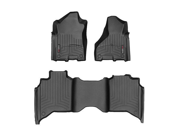 thumbnail interactive-video image 1 of WeatherTech Custom FloorLiner Mat Set - 1st & 2nd Row, Front, High-Density TPO 1 of 6