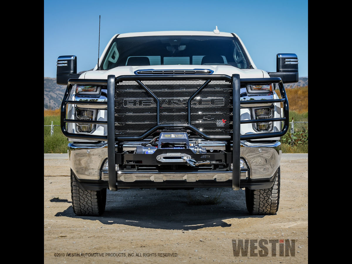 Westin HDX Winch Mount Grille Guard Black 5793995