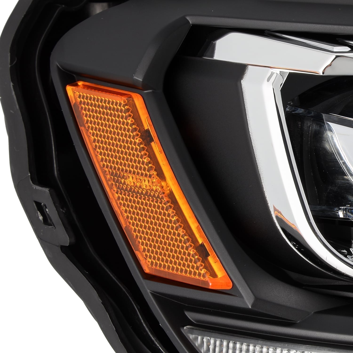 AlphaRex NOVA-Series LED Projector Headlights - Black - SharpTruck.com