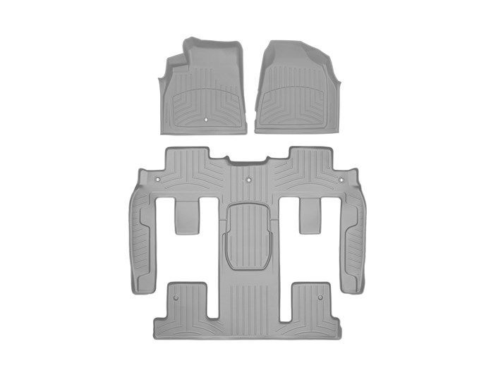 WeatherTech FloorLiner Floor Mats For Toyota Corolla – 1st & 2nd Row, Front, High-Density TPO