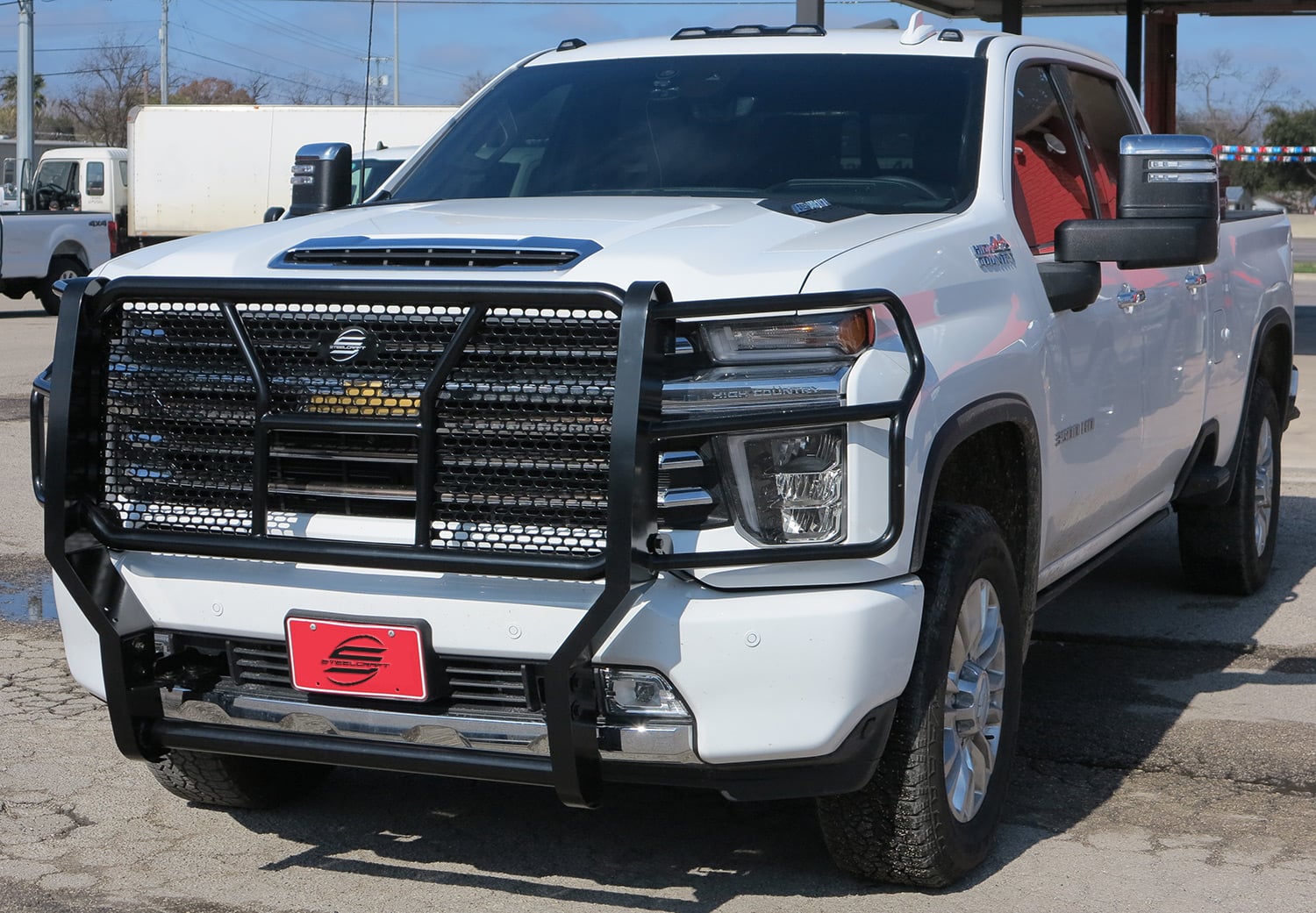 Steelcraft Heavy Duty Black Grille Guard - Model 50-0440 For Truck Front End Protection - View #2
