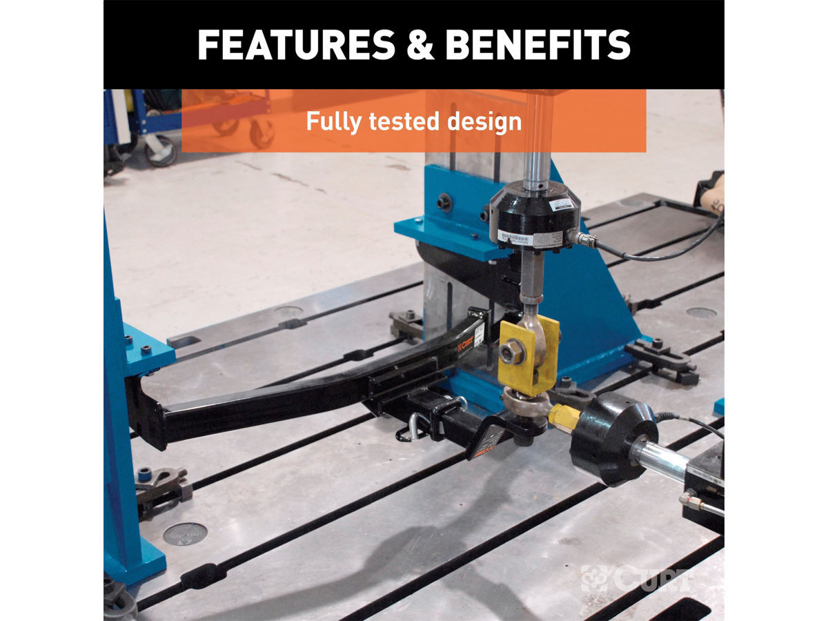 DSI Automotive Class III 2 in. Receiver Hitch 3500 lbs. Weight