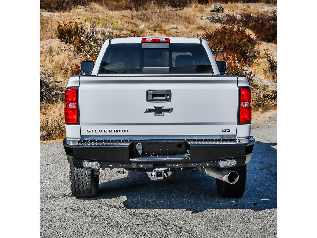 DSI Automotive - HDX Bandit Rear Bumper; Black;