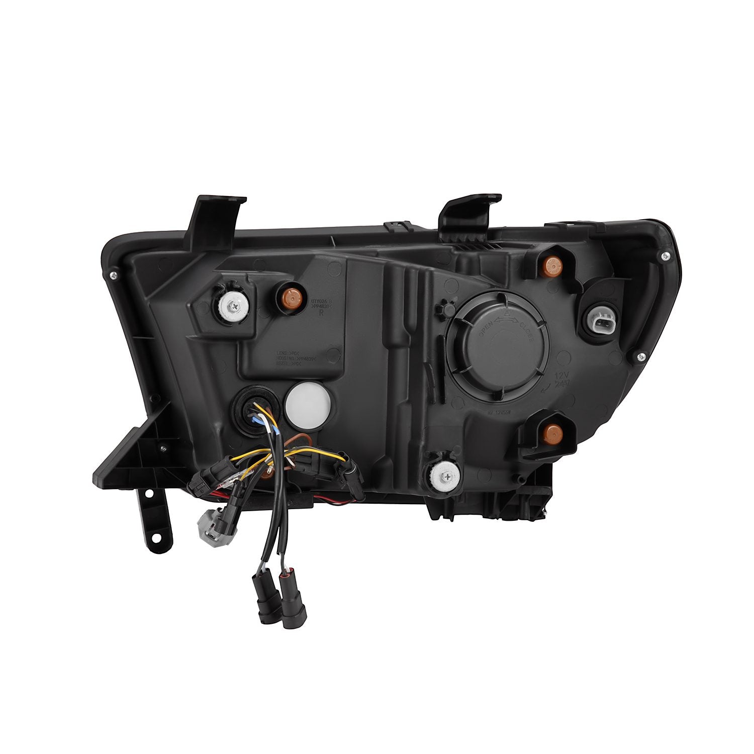 AlphaRex NOVA-Series LED Projector Headlights - Alpha-Black - W/Level ...