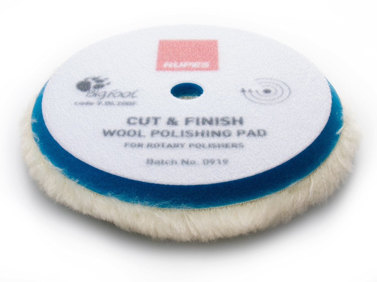 Rupes Cut & Finish Wool Rotary Pads 7" Face Single Pad 9.BL200F