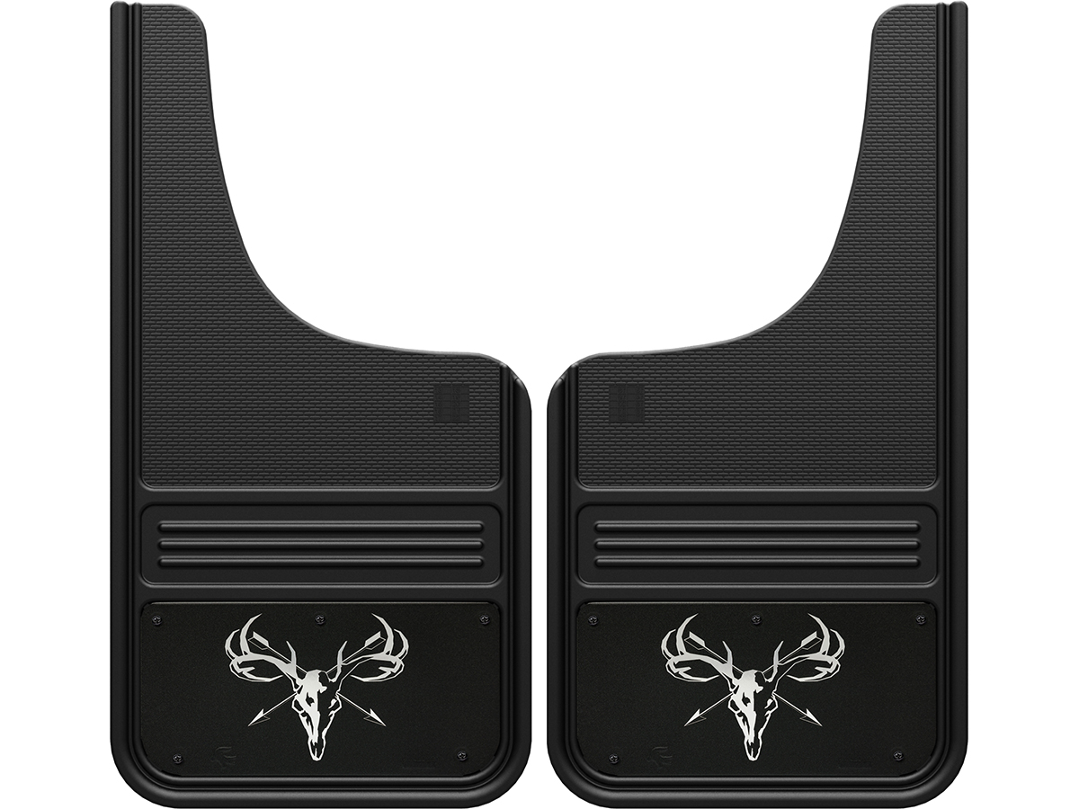 Truck Hardware Gatorback Deer Head & Arrows Mud Flaps - Set 