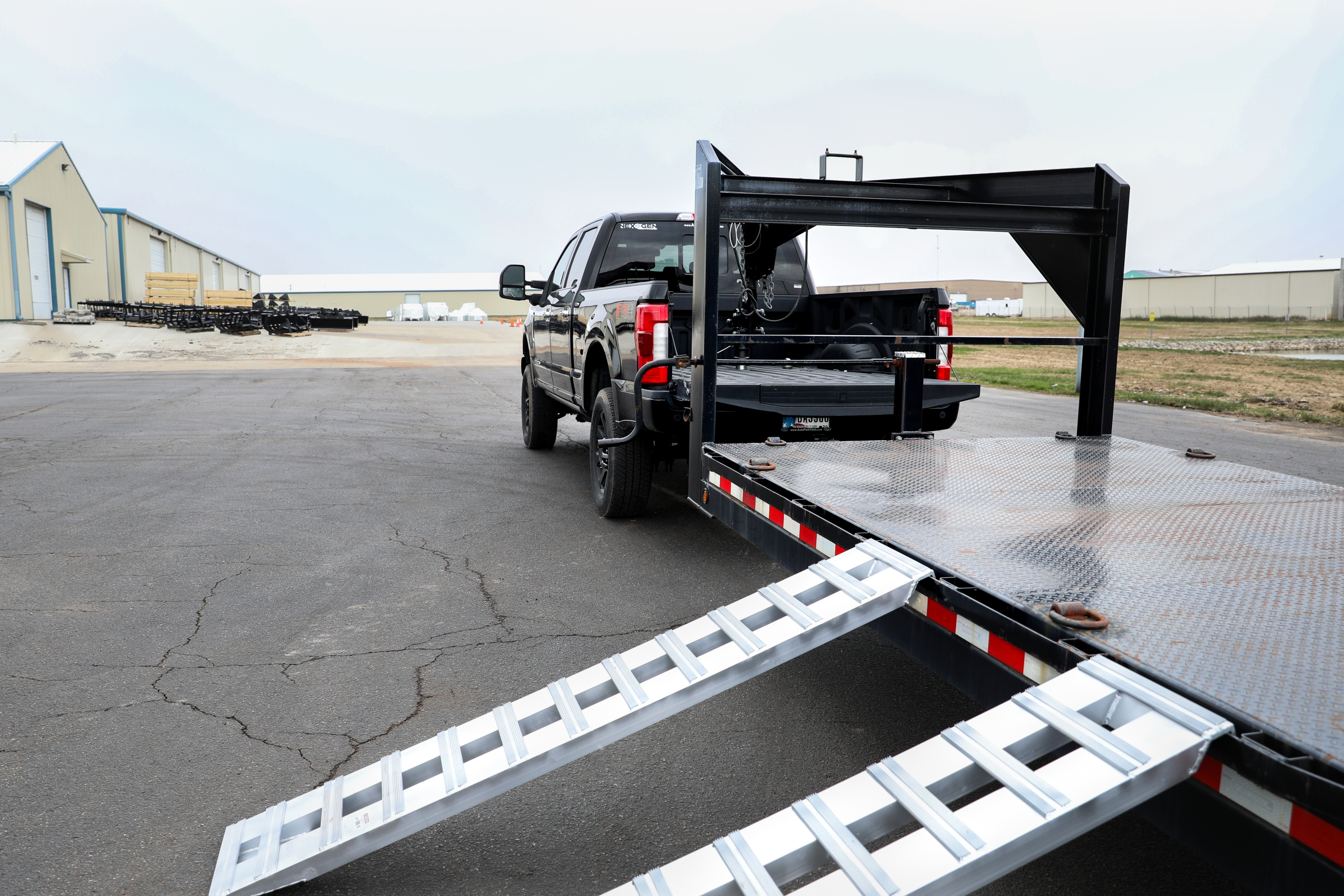 Gen-Y 1 pair Heavy Duty 12 foot Aluminum Loading Ramps 15