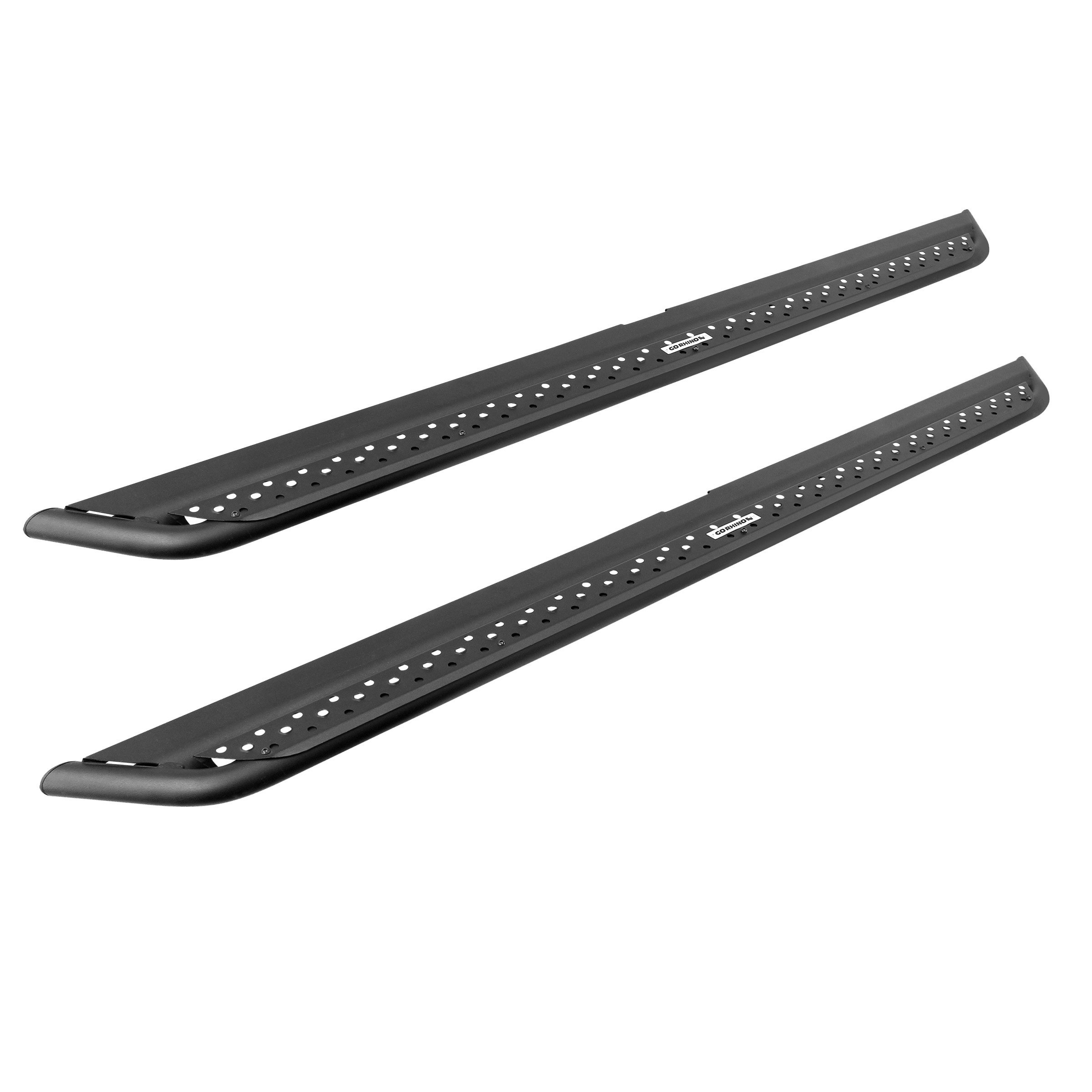 GO RHINO Dominatorヒッチステップ ブラック D360T Go Rhino D360T Dominator Hitch Step - Textured Black