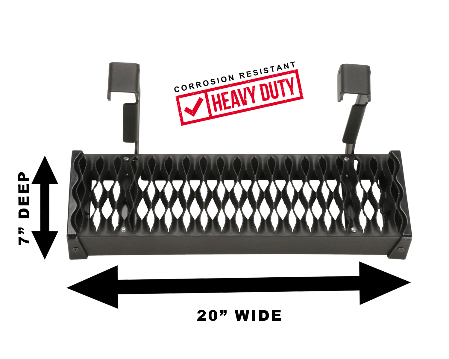 CARR 1357711 MAXgrip Side Step; Assist/Side Step; XP3 Black Powder