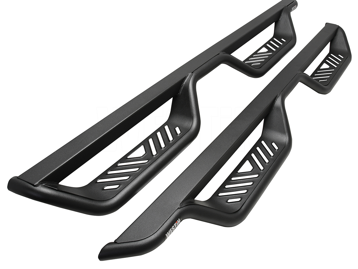 Westin Outlaw Drop Nerf Step Bars - Double Cab - 20-13835 - SharpTruck.com