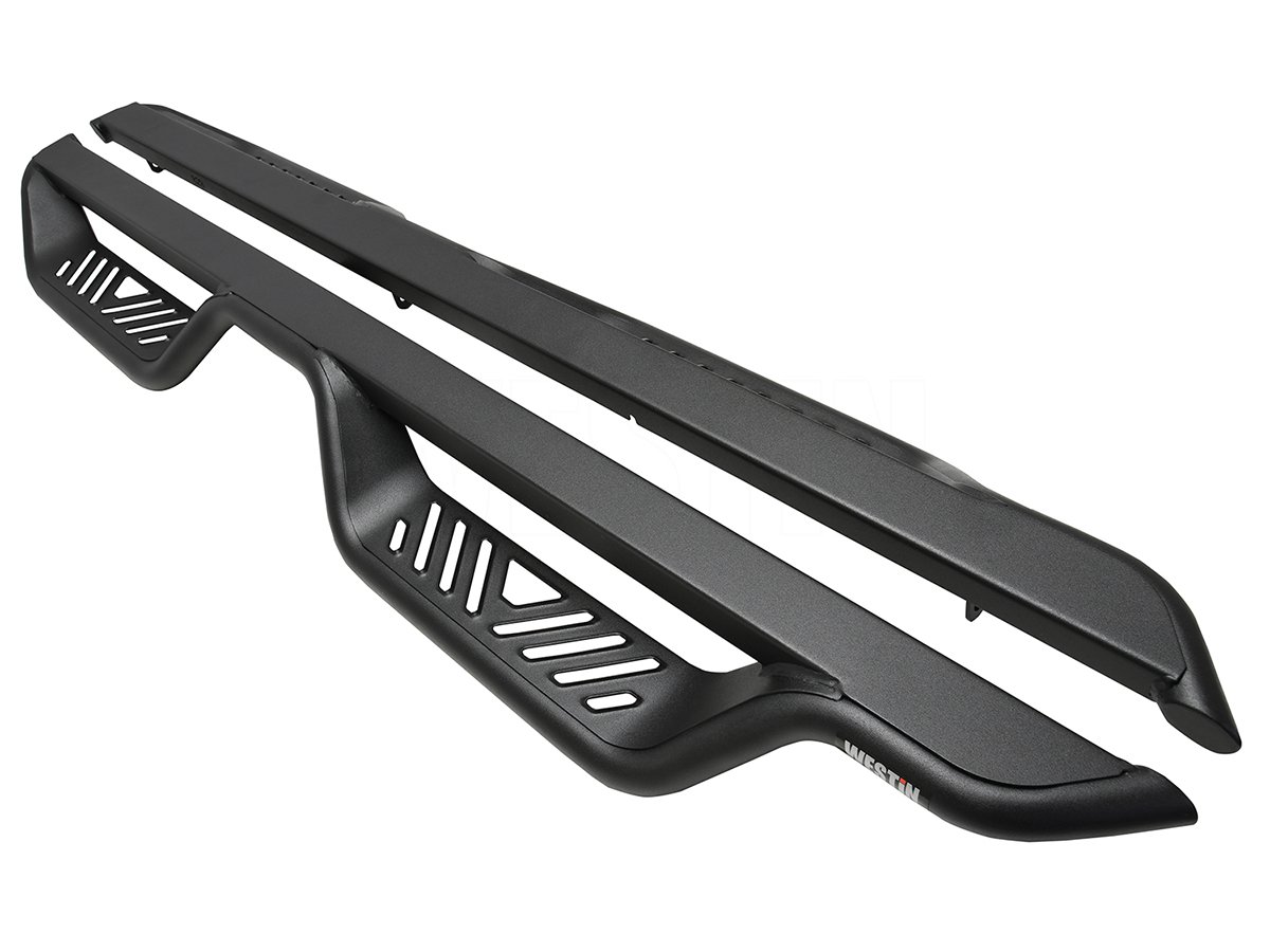 Westin Outlaw Drop Nerf Step Bars - Double Cab - 20-13835 - Sharptruck.com