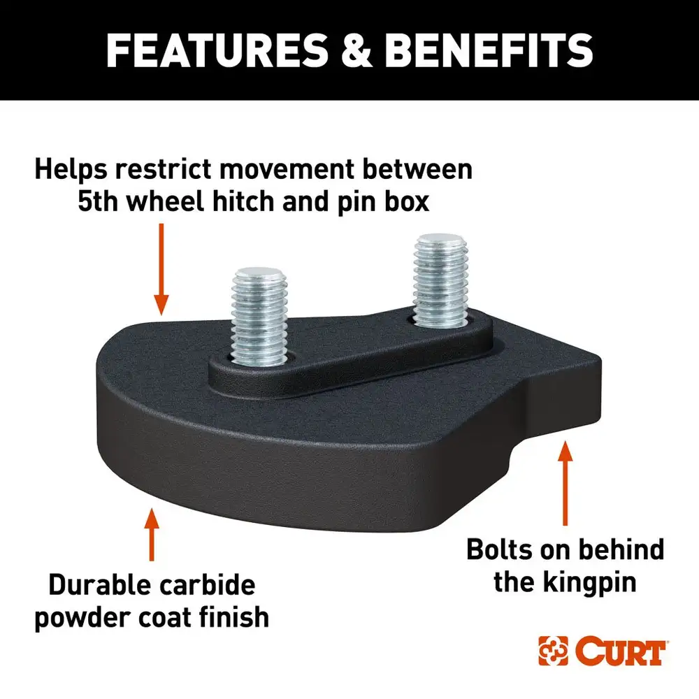 Curt ASeries 5th Wheel Wedge Kit 16994