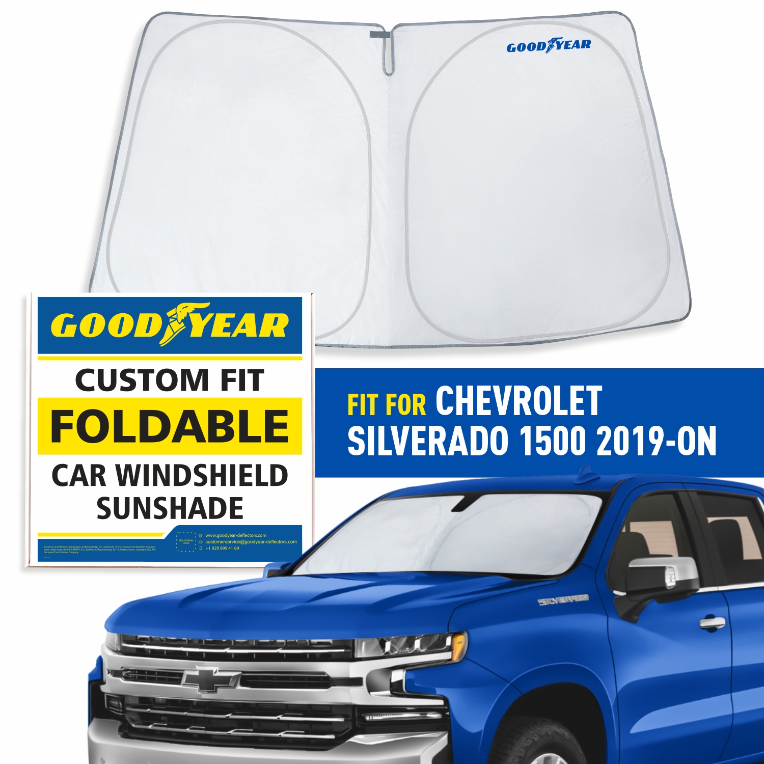 Goodyear Windshield Sunshade GY008220