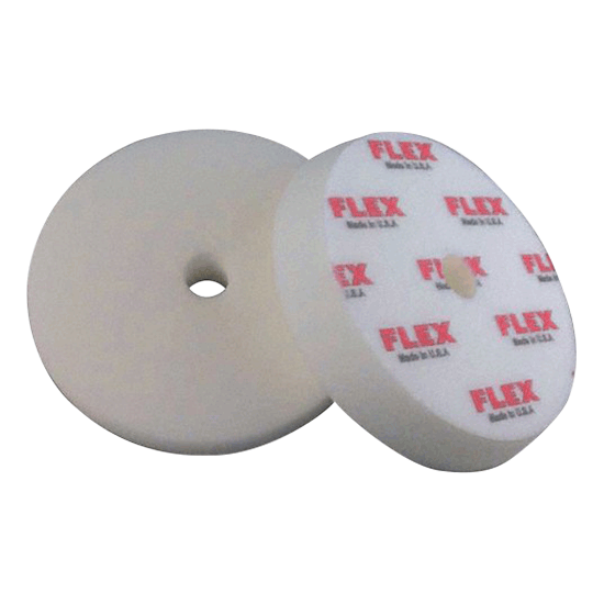 FLEX Foam Pad Finishing Thick White 5.5"