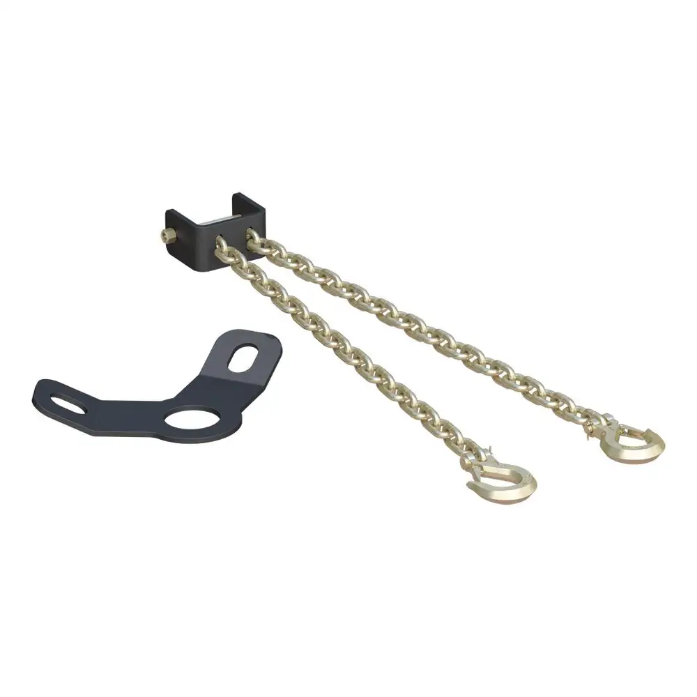 Curt CrossWing 5th Wheel Safety Chain Assembly With Gooseneck Anchor