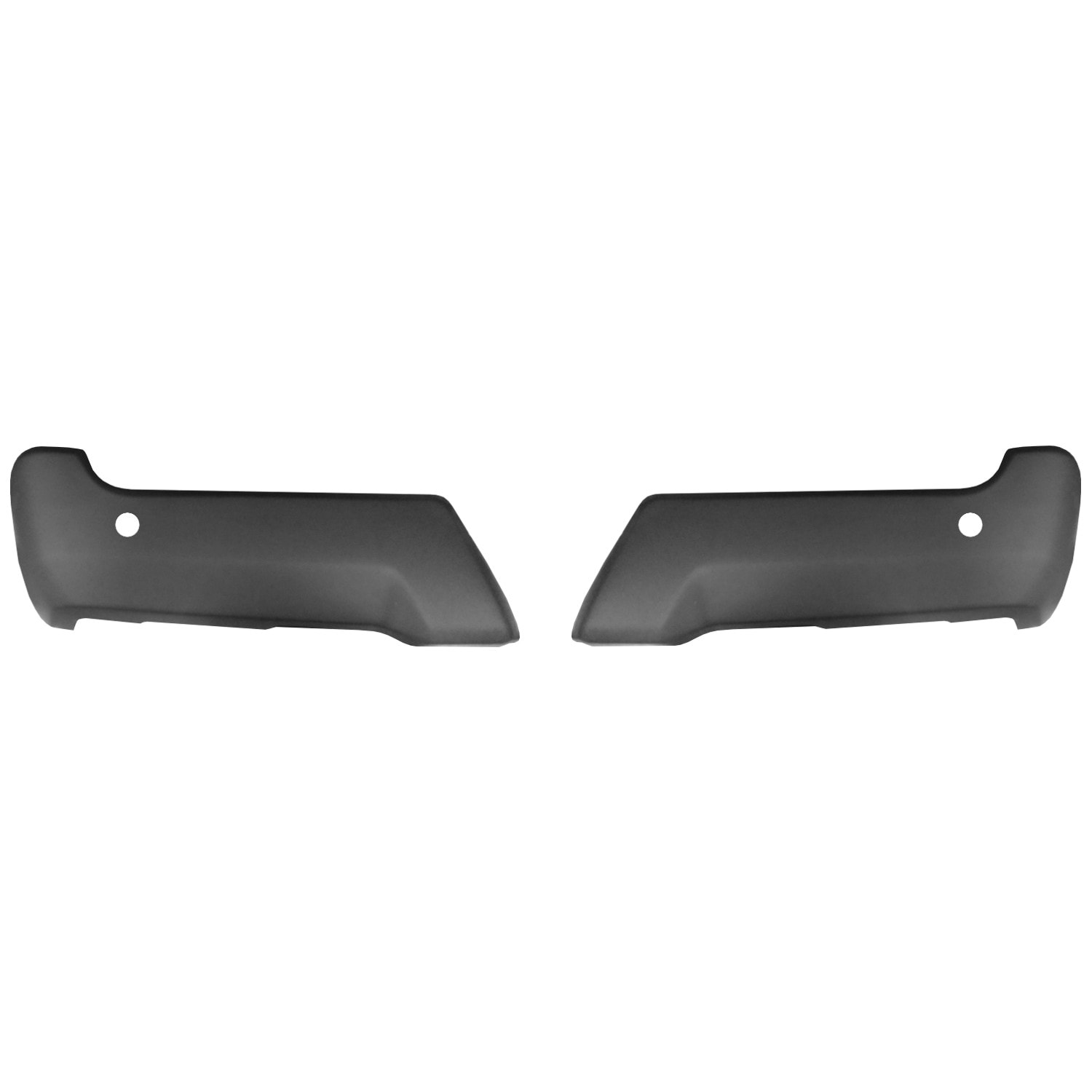 Shellz Rear Bumper Cover - Matte Black - SharpTruck.com