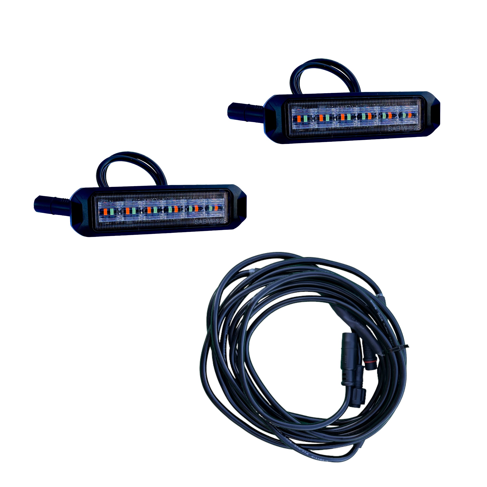 BuiltBrite Strobelink Headache Rack Strobe AddOn Bundle 2 Slim