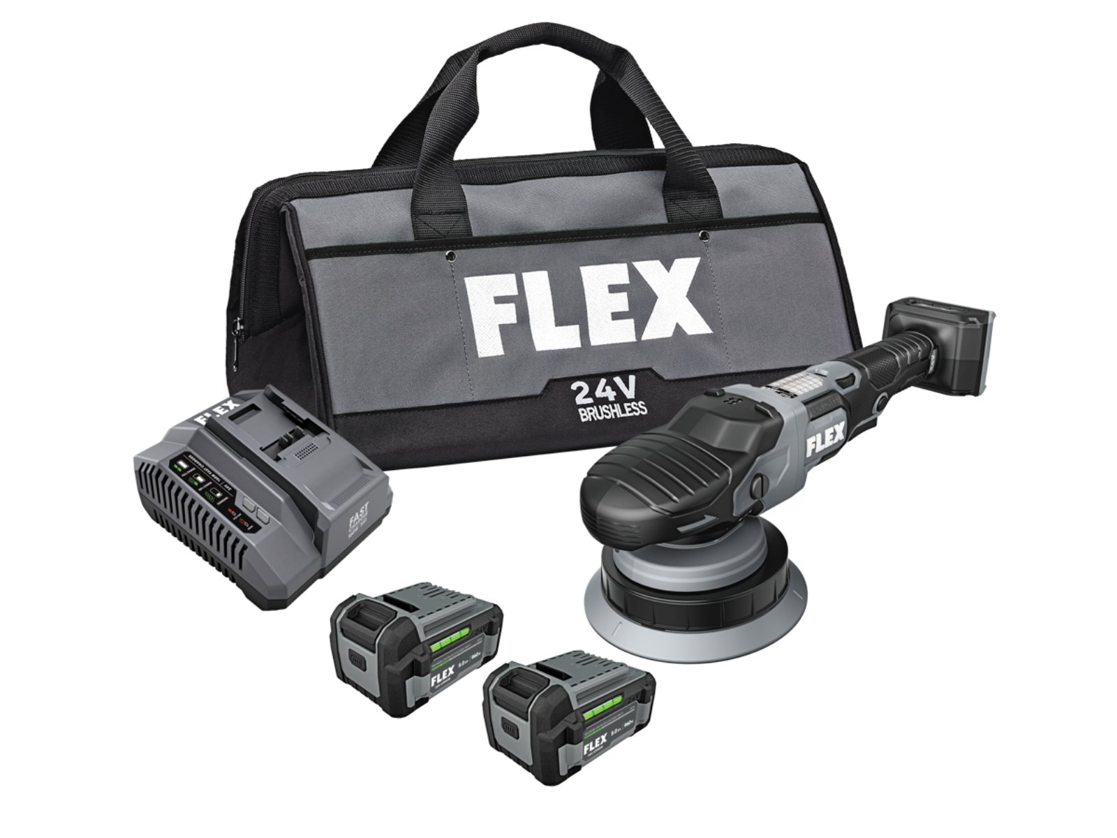DSI Automotive - flex-fx3321-2c-gear-driven-orbital-polisher-kit-533017