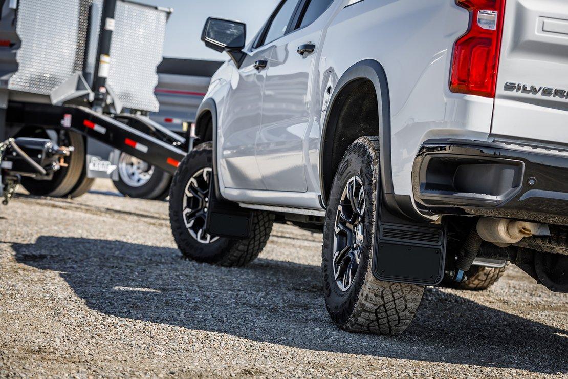 Front Mud Flaps For 2019-2021 Chevy Silverado 1500 (New Body Style) - 2pc Set