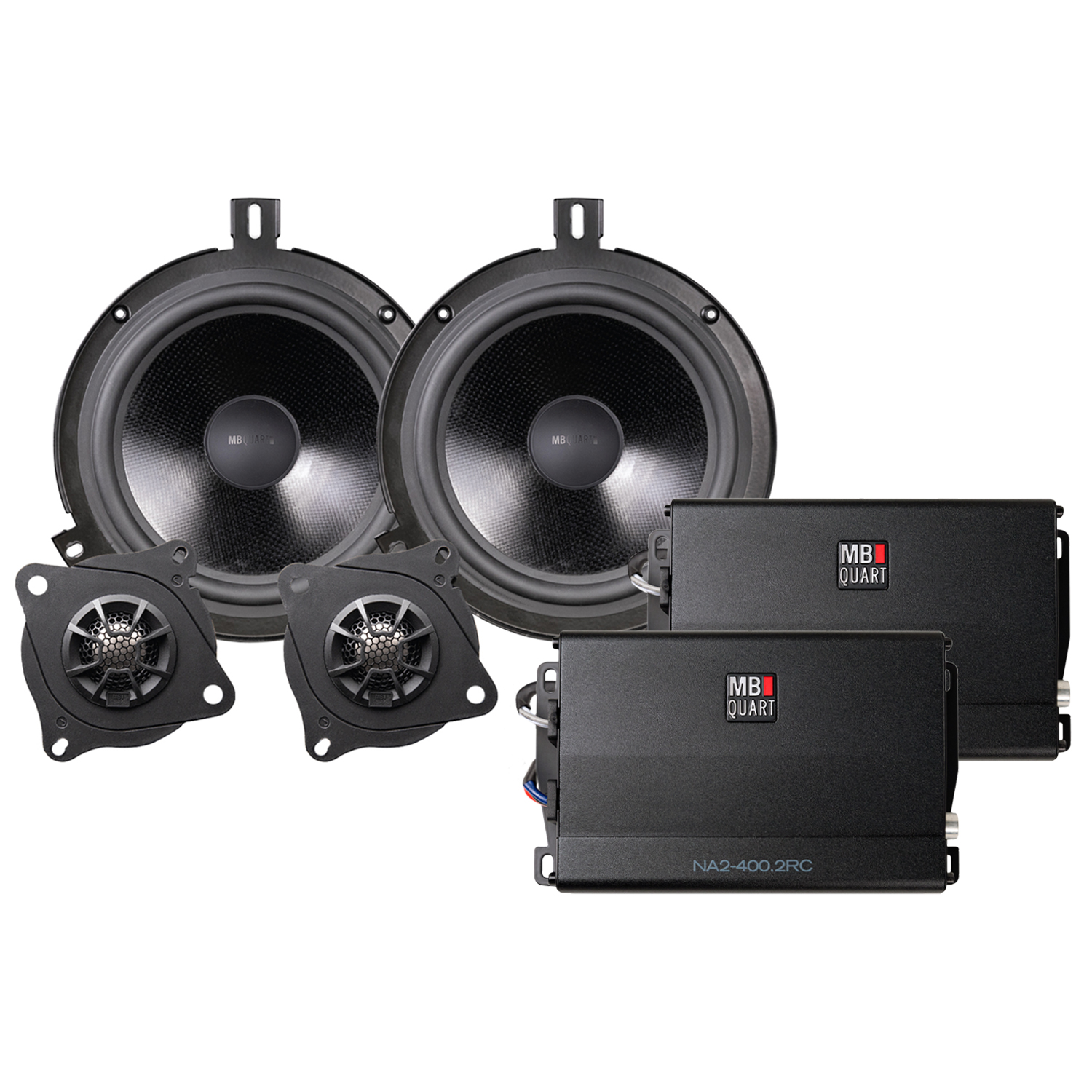 MB Quart Tuned Audio Package: Two Speaker System Upgrade for ...