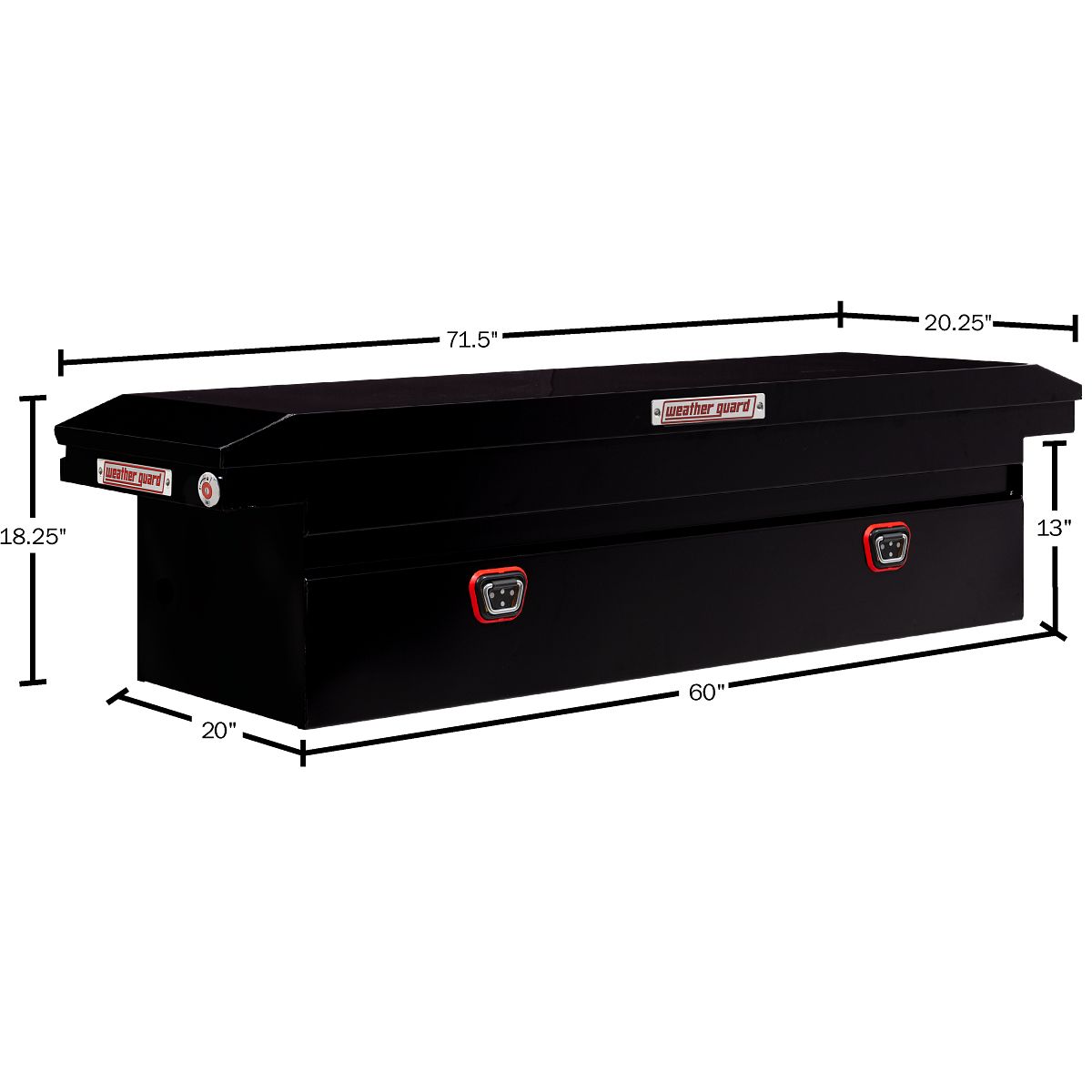Black Weather Guard Tool Box Essentials