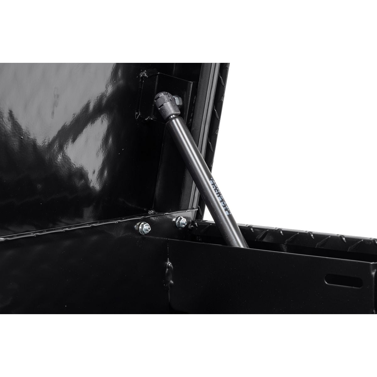 Waterloo Side Box Weather Guard Lo-Side Box - Aluminum - Gloss Black - 4.0 cu ft - 174-5 ...