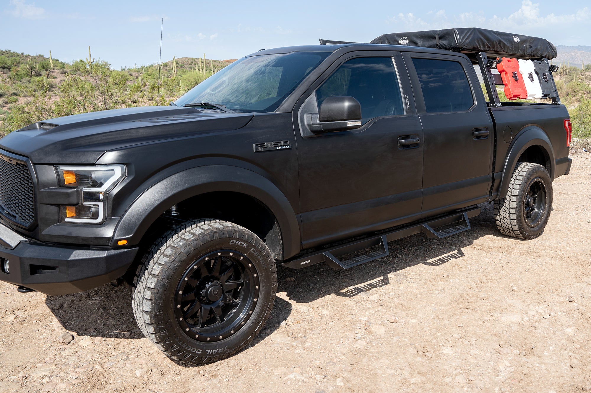 Raptor Series RT Gen 2 Steps - Black Textured - Crew Cab - GTS22FD