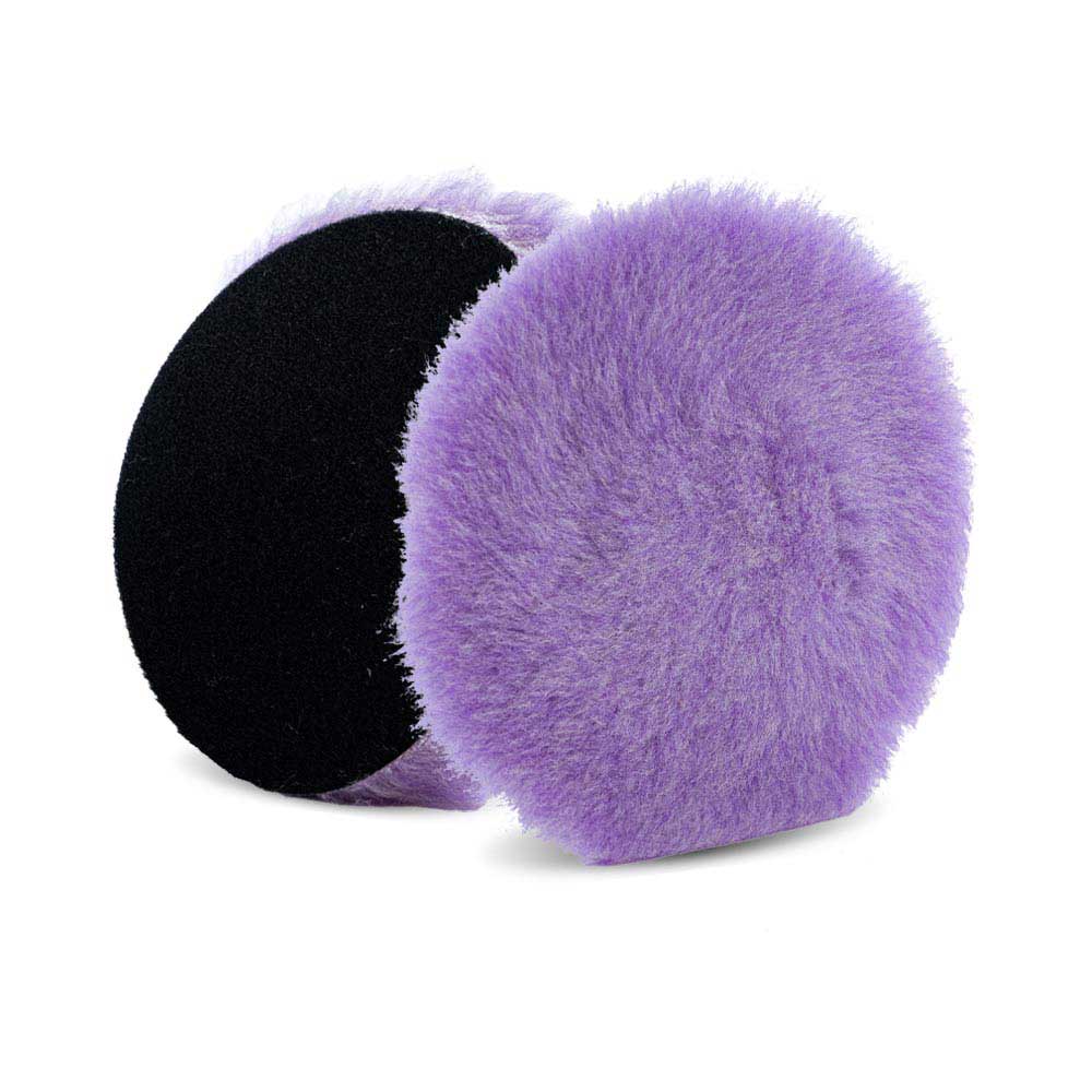 Lake Country Purple Foamed Knitted Wool Pads - 3