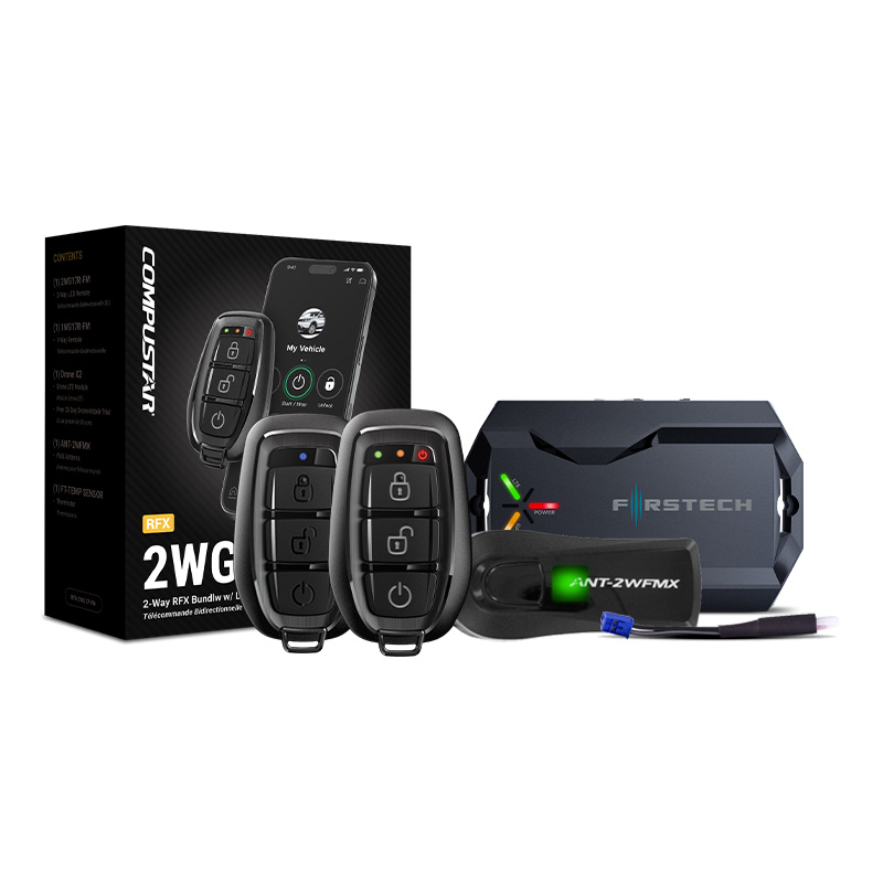Picture of Compustar 2-Way/3-Button G17 Remote Kit with DroneMobile - 3,000 ft Range