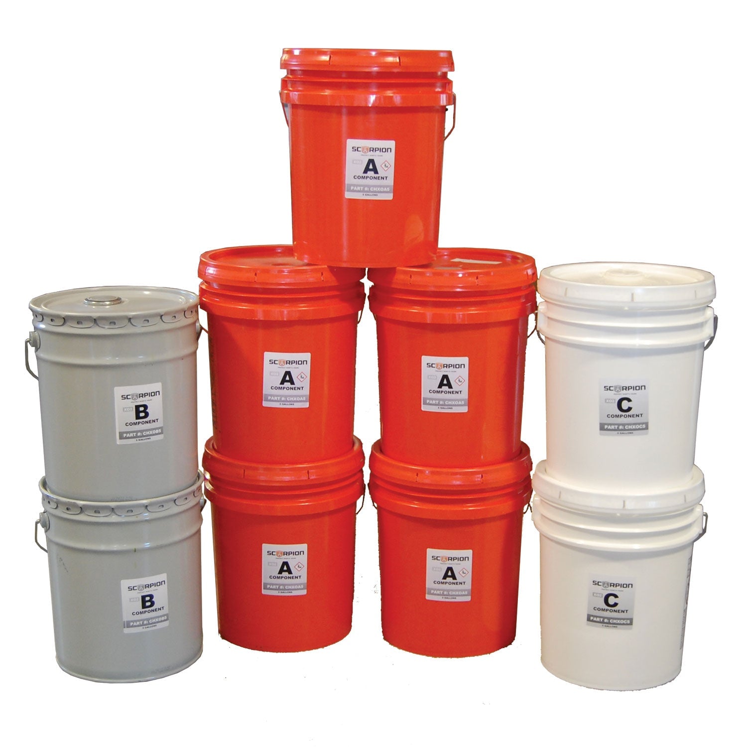 Picture of Scorpion Coatings XO2 45-Gallon Spray-On Bed Liner Kit