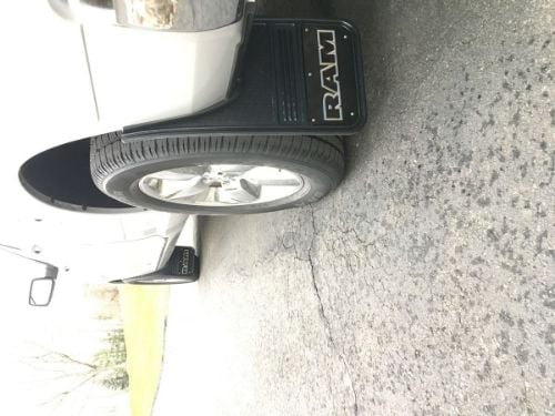Truck Hardware Gatorback 12"x23" Black Wrap RAM Text Mud Flaps customer photo