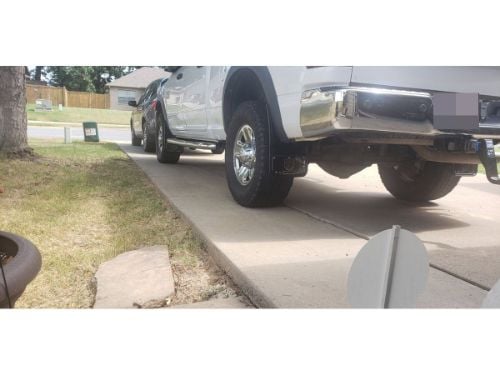 Truck Hardware Gatorback RAM Head Mud Flaps - Front Pair - Fits 2009-2018 RAM 1500 & 2010-2026 RAM 2500/3500 customer photo