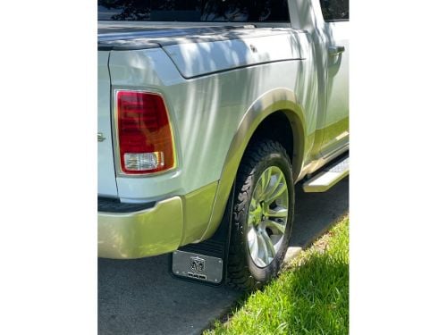 Truck Hardware Gatorback 12"x23" RAM Head Cut Mud Flaps customer photo