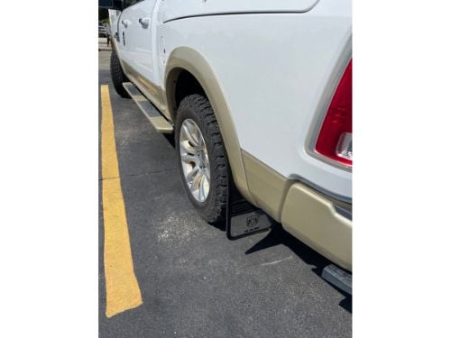 Truck Hardware Gatorback 12"x23" RAM Head Cut Mud Flaps customer photo