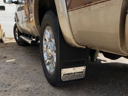 Truck Hardware Gatorback 12"x23" Powerstroke Mud Flaps customer photo