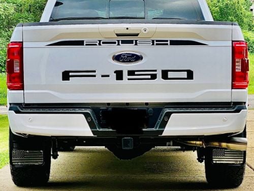Truck Hardware Gatorback Black American Flag Mud Flaps - Set of 4 - Fits 2021-2026 Ford F-150 customer photo