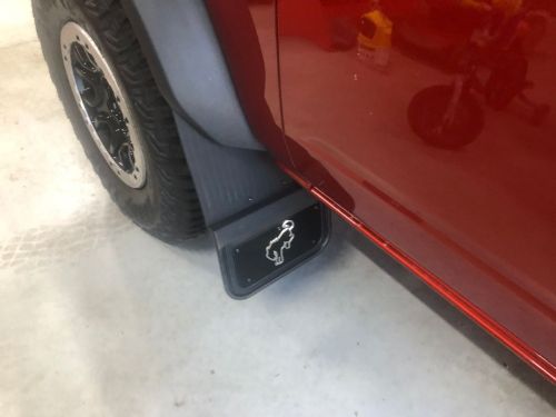 Truck Hardware Gatorback Bucking Bronco Mud Flaps - Front Pair - Fits 2021-2026 Ford Bronco customer photo
