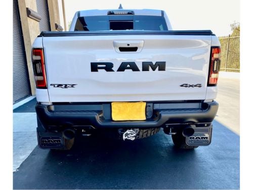 Truck Hardware Gatorback Gunmetal RAM Text Mud Flaps - Set of 4 - Fits 2021-2025 RAM 1500 TRX customer photo
