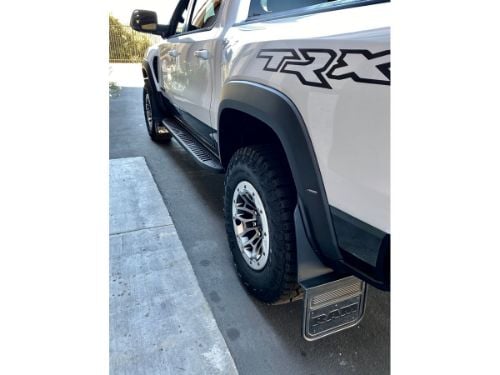 Truck Hardware Gatorback Gunmetal RAM Text Mud Flaps - Set of 4 - Fits 2021-2025 RAM 1500 TRX customer photo