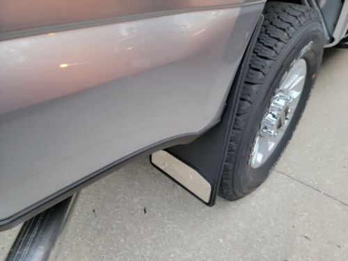 Truck Hardware Gatorback Gunmetal FX4 Mud Flaps - Set of 4 - Fits 2017-2022 Ford F-250/F-350 customer photo