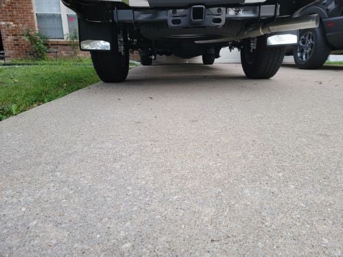 Truck Hardware Gatorback Mud Flap Brackets - 12" Rear - 2017-2022 Ford F-250/F-350 customer photo