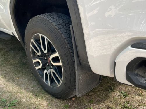 Truck Hardware Gatorback Rubber Mud Flaps - Set of 4 - Fits 2019-2026 GMC Sierra 1500 customer photo