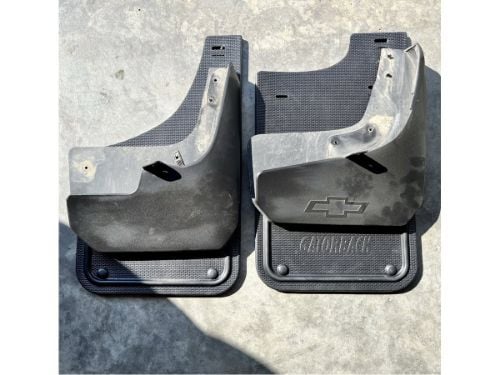 Truck Hardware Gatorback Black American Flag Mud Flaps - Set of 4 - Fits 2019-2026 Chevy Silverado 1500 customer photo