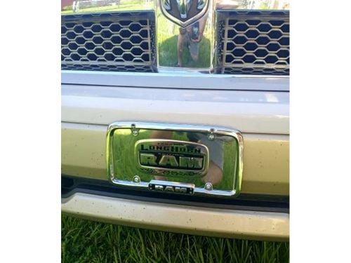 Truck Hardware License Plate - RAM Longhorn customer photo